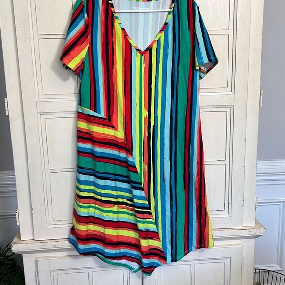 Soft Surroundings size large colorful dress - Picture 1 of 3